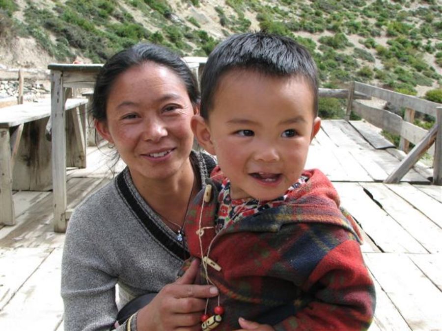 Mother and child